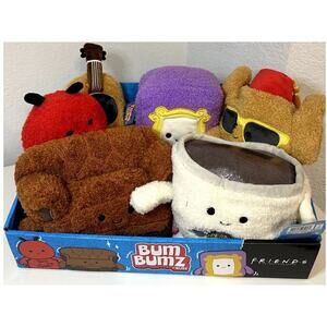 BUM BUMZ “FRIENDS” TV Show Exclusives Complete Set of 6 HTF NWT + Display Box